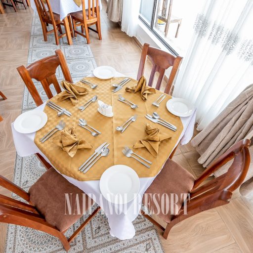 5 star resort in naivasha called Naipanoi Resort with a restaurant